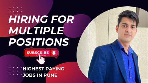 Unlocking the Secrets of High-Paying Jobs in Pune |Jobs in pune | Jobs