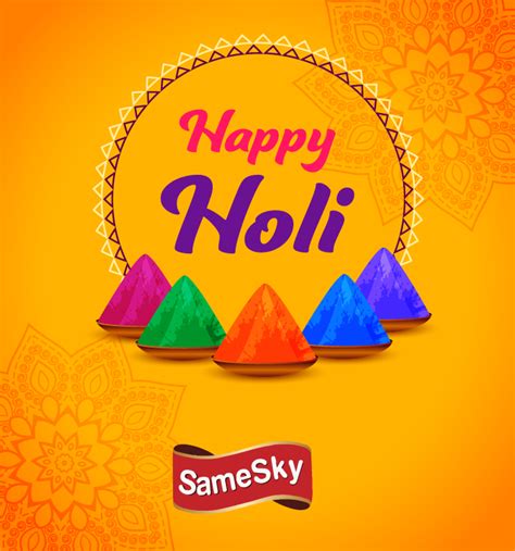 Samesky Wishes Everyone A Very Happy Holi Hope This Festival Of Colors