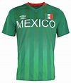 Umbro Men's Mexico Sublimated Soccer Jersey Shirt, Mex Green/White ...