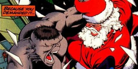 10 Weirdest Appearances Of Santa Claus In Comics