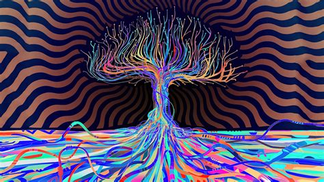 You can also upload and share your favorite trip wallpapers. trees, Abstract, Matei Apostolescu, LSD Wallpapers HD / Desktop and Mobile Backgrounds