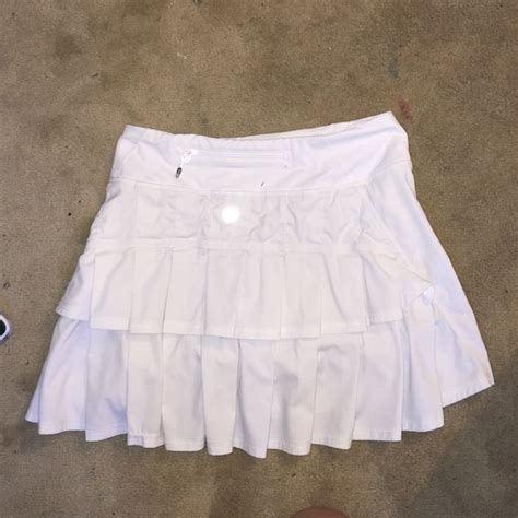 60 Off Lululemon Athletica Dresses And Skirts Sold White Lulu Lemon