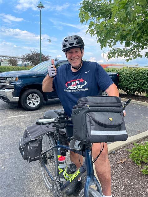 Suny Fredonia Hockey Coach Completes 280 Mile Gap Bike Ride