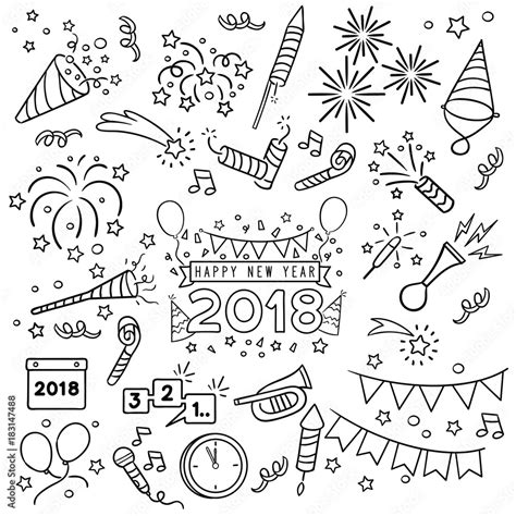 Incredible Compilation Of 1000 New Year Drawing Images Spectacular