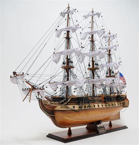 Uss Constitution 1798 Old Ironsides Wood Tall Ship Model 38
