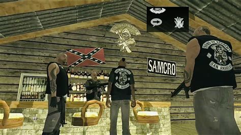 Gta Sa Cj Joins Sons Of Anarchy Youtube