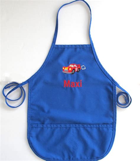 Personalized Apron For Kids Childrens Custom By Atwinklestar