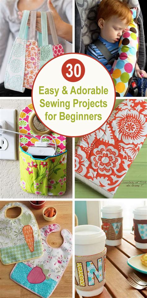 30 Easy And Adorable Sewing Projects For Beginners Styletic