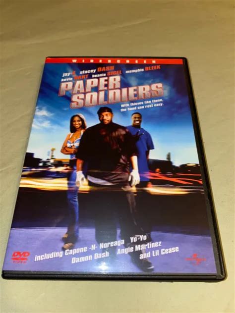 Paper Soldiers Dvd Widescreen Jay Z Stacey Dash Kevin Hart Comedy Movie