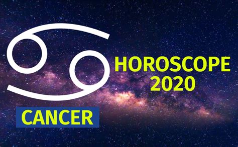 It provides you with an insight into the character structures by describing your distinctive traits and your needs as well as the various roles you play. Cancer Horoscope 2020: What this year has in store for you
