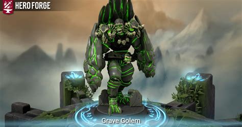 Grave Golem Made With Hero Forge