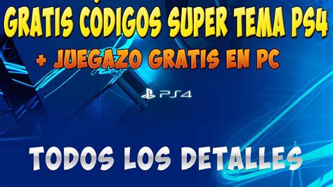 We did not find results for: CORRE GRATIS códigos para todos tema exclusivo PS4 ...