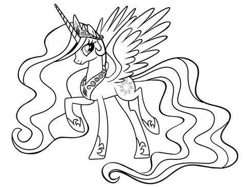 You are able to print your celestia my little pony coloring page with the help of the print button on the right or at the. Princess Celestia Coloring Pages - Best Coloring Pages For ...
