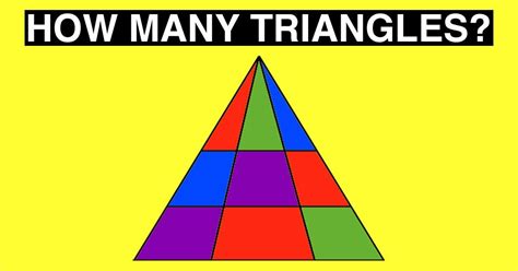 Can You Count The Triangles In This Brain Teaser
