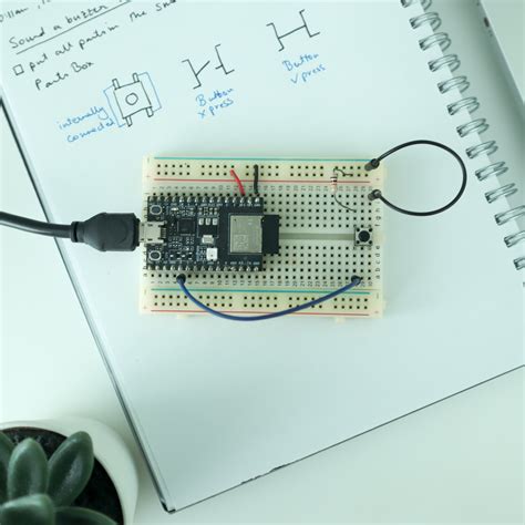 Hutscape Tutorials Push Button With Arduino On Esp32 C3