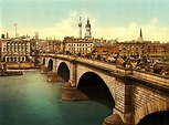 London Bridge Circa 1890 Photograph by Bill Cannon - Fine Art America