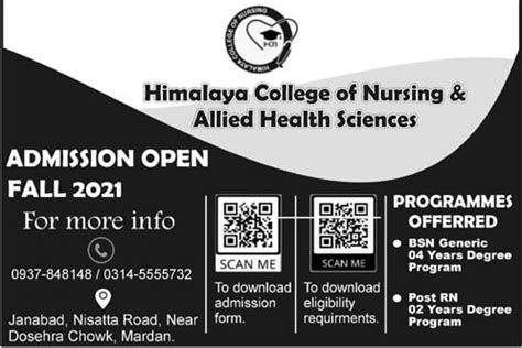 Himalaya College Of Nursing And Allied Health Sciences Announced