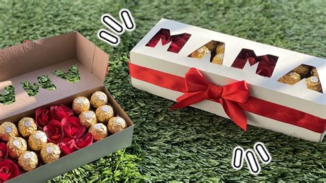 Regalo Para Dia De Las Madres ♥ Caja De Rosas Y Chocolates Youtube