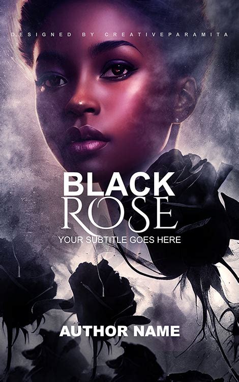 Black Rose Premade Book Cover