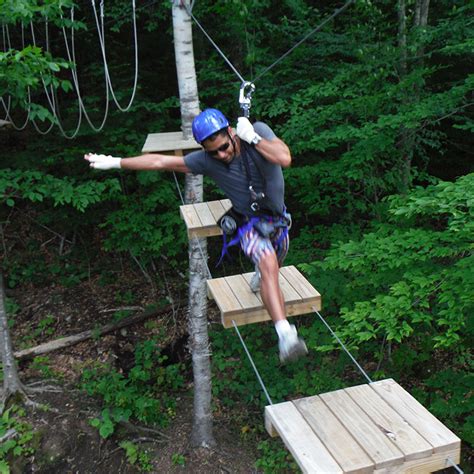 Aerial Zipline And Ropes Course Whitewater Challengers