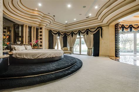 Theres A Football Field Inside This Texas Mansion Luxury Bedroom