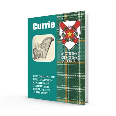 Currie Clan Book Scottish Shop Macleods Scottish Shop