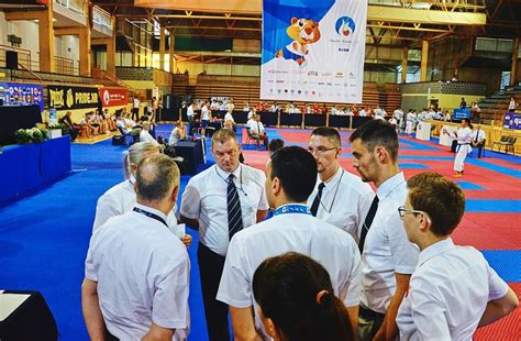 Eusa And Ekf Meeting During Karate World Championships In Linz Eusa