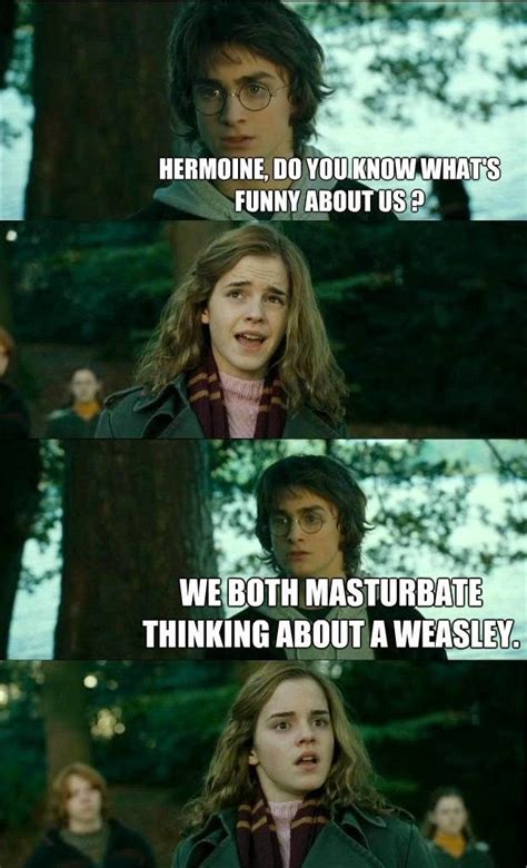 Meme Harry Potter Hermione Meme Horny Potter Meme Hermonie