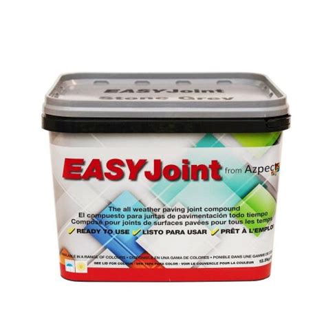 Azpects Easyjoint Paving Jointing Compound 125 Kg Tub Stone Grey