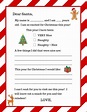 Free Printable Letter to Santa - Just What We Eat