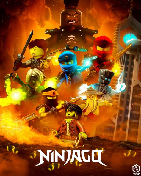 Artstation Ninjago Season 16 Poster By Me Hamada Ninja