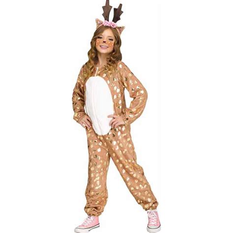 Dear Costume 8 10 Girls Graceful Deer Dress Up Solution — Shimmer