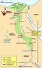 Mapa Geografico De Egipto Antiguo