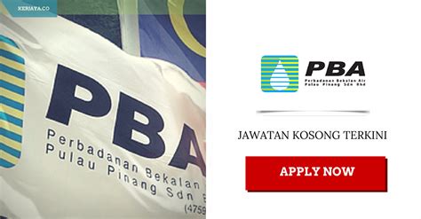 Perbadanan bekalan air pulau pinang (pbapp) yakin langkah menaikkan surcaj pemuliharaan air (spa) daripada 48 sen kepada seringgit setiap satu ribu liter. Jawatan Kosong Perbadanan Bekalan Air Pulau Pinang (PBA ...