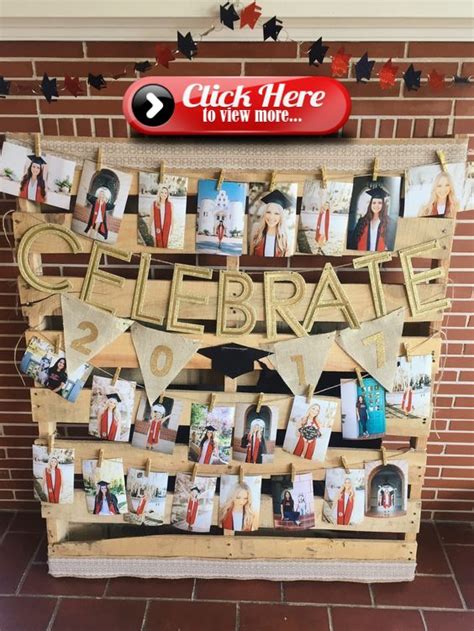 Browse through all the best designs for 2021 and create your own! DIY Photo Display Board for Graduation Night | Graduation ...