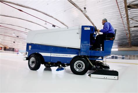 The Biggest Name On Ice The Zamboni Machines Hypnotic Mission And