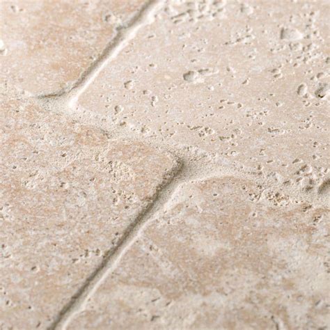 Reviews For Jeffrey Court Light Travertine Cream 4 In X 4 In Tumbled