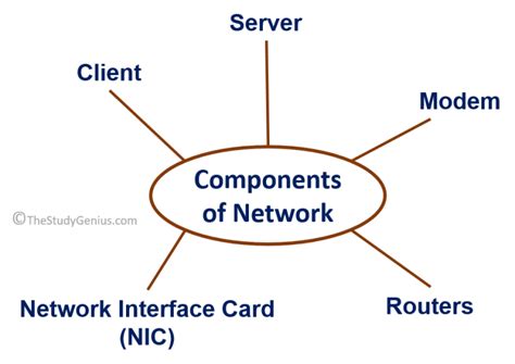 What Are The Basic Components Of Network The Study Genius