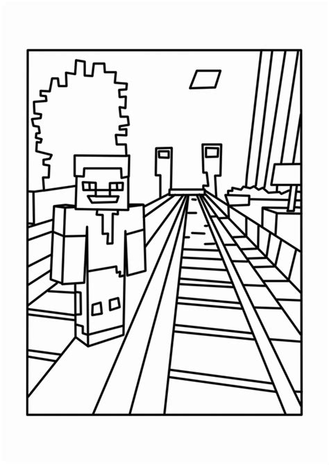 Minecraft is an independent game mixing construction and adventure, created by markus persson and developed since january 2012 by a small team within mojang. Minecraft Coloring Pages - Best Coloring Pages For Kids