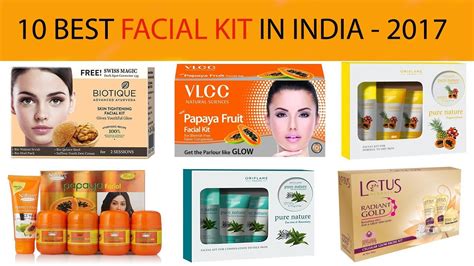 10 Best Facial Kit In India With Price 2017 Youtube