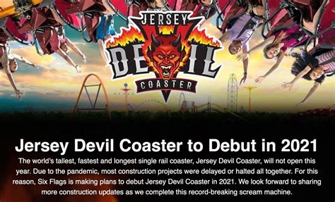 Avec le soutien d'un mentor, un professeur qui ressent le don particulier de la nonne, ann est autorisée à obs. Jersey Devil Officially Pushed Back To 2021, to a total ...