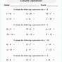 Subtract Linear Expressions Worksheet