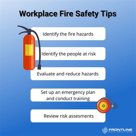 Workplace Fire Safety Tips Frontline Blog