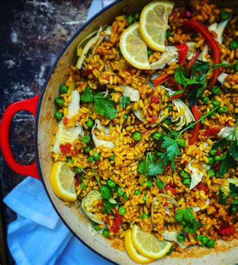 20 Minute Vegetable Paella Sara Sullivan