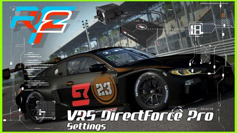 FFB Settings VRS DirectForce Pro Rfactor 2 SimRacing YouTube