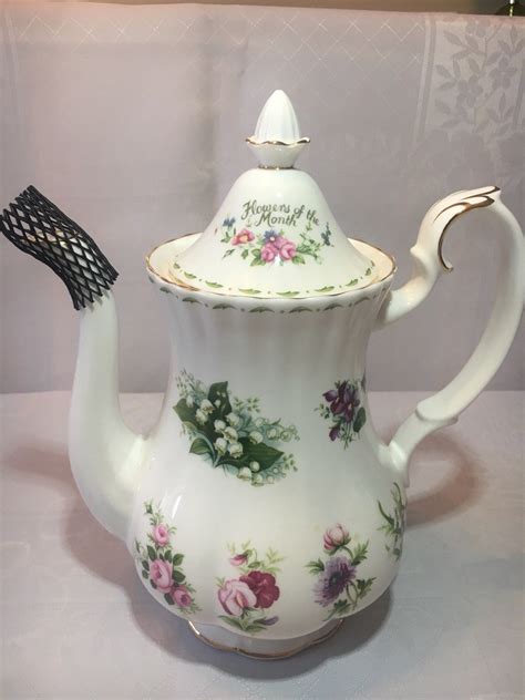 Welcome to the flowers by albert website. Royal Albert Flower Of The Month Coffee Pot. VERY RARE! | eBay