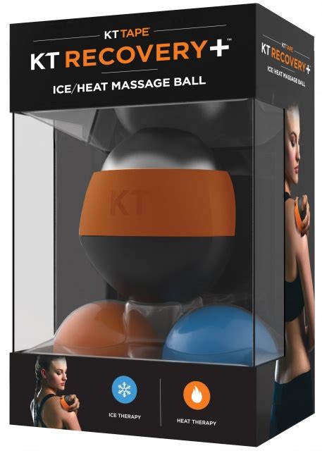 Kt Tape Recovery Ergonomic Hot And Cold Massage Therapy Ball Set