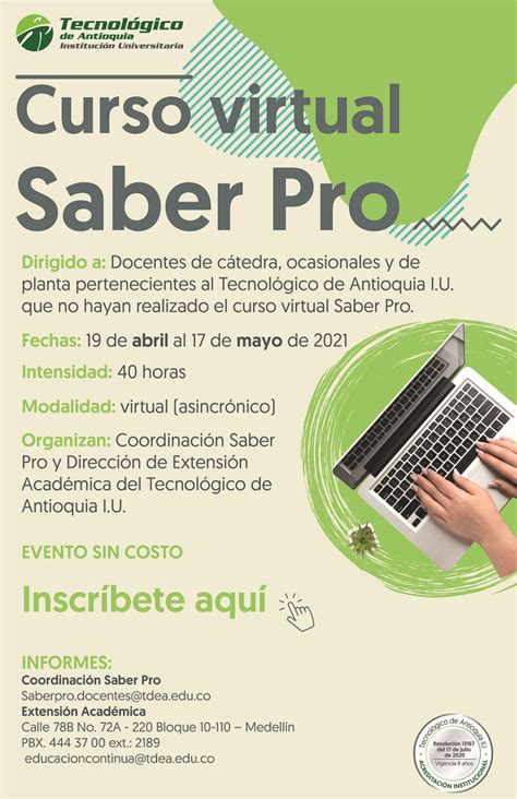 Curso Virtual Saber Pro 202101