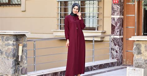 Cherry Hijab Dress 4505 06 Sefamerve