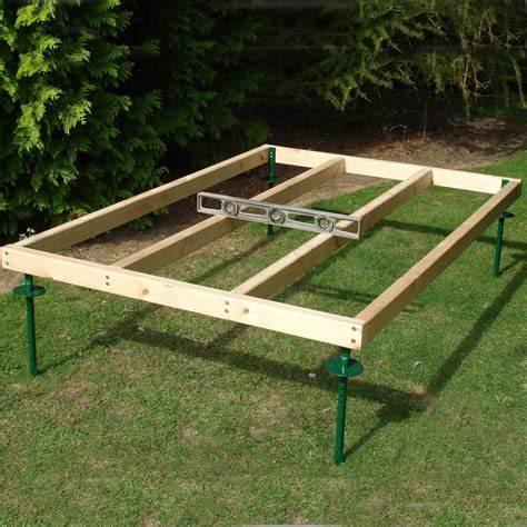 Homewood Adjustable Wooden Shed Base 6 X 6ft